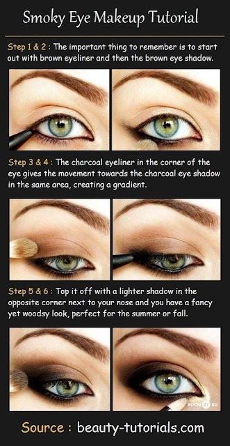 green-makeup-tutorial-for-brown-eyes-02_4 Groene make - up tutorial voor bruine ogen
