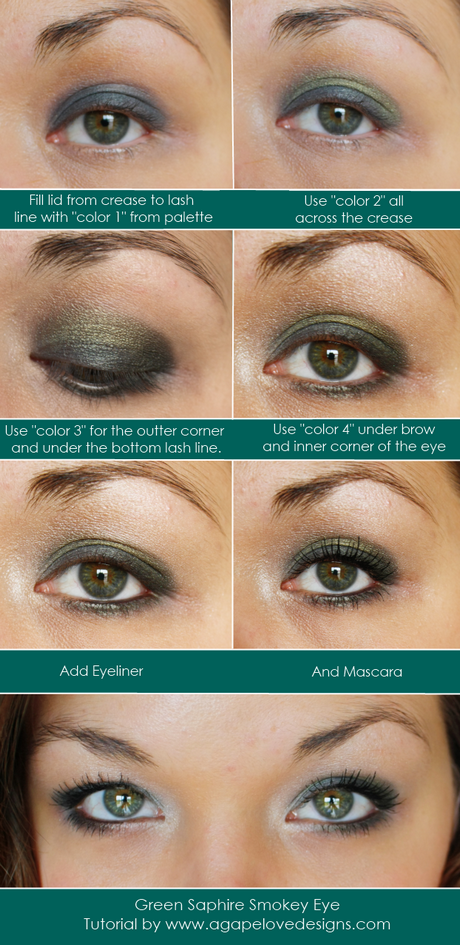 green-smokey-eye-makeup-tutorial-65 Green smokey eye make-up tutorial