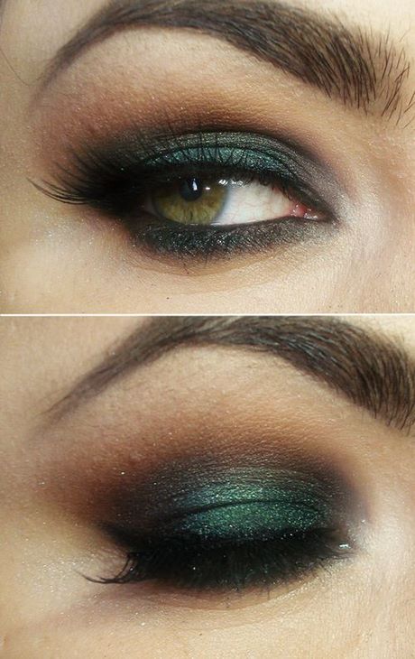 green-smokey-eye-makeup-tutorial-65_9 Green smokey eye make-up tutorial