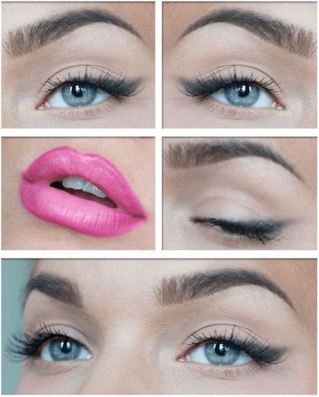 hot-pink-lipstick-makeup-tutorial-26_4 Hot pink lipstick make-up tutorial