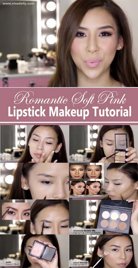 hot-pink-lipstick-makeup-tutorial-26_6 Hot pink lipstick make-up tutorial