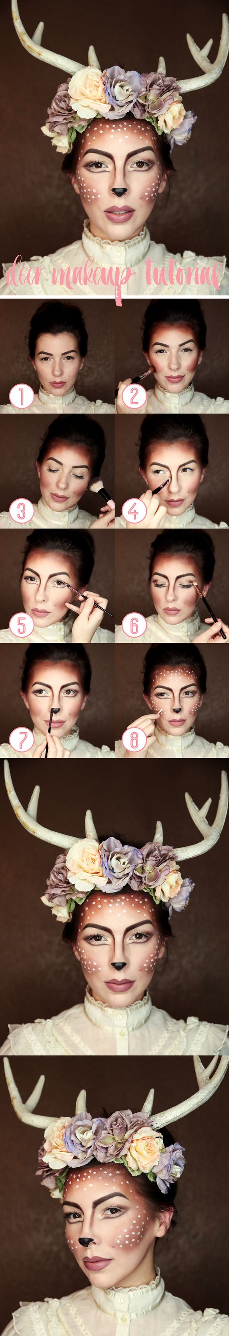 how-to-do-deer-makeup-tutorial-98_5 Hoe te doen herten make-up tutorial