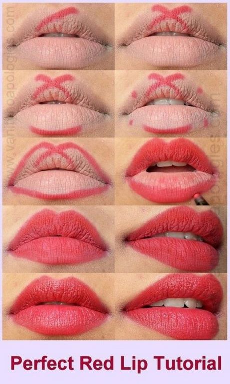 lip-makeup-tutorial-for-big-lips-11_3 Lip make - up tutorial voor grote lippen