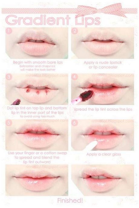 lip-makeup-tutorial-for-big-lips-11_4 Lip make - up tutorial voor grote lippen
