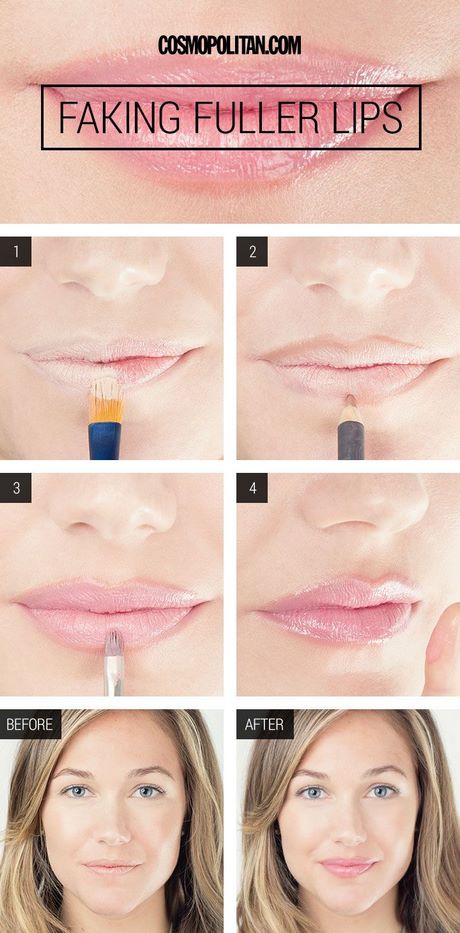 lip-makeup-tutorial-for-big-lips-11_9 Lip make - up tutorial voor grote lippen