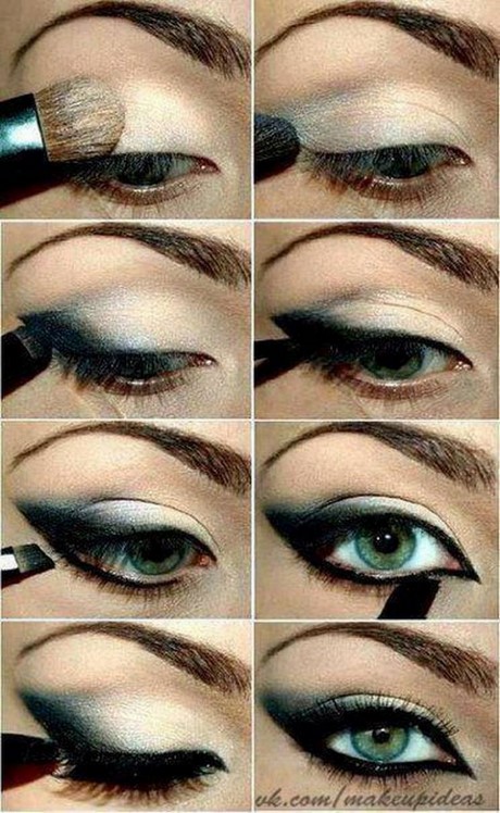 makeup-eyes-brown-tutorial-72_8 Make-up ogen Bruin tutorial