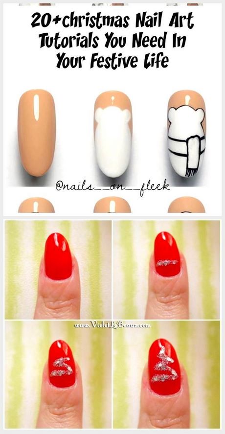 makeup-nails-tutorial-42_13 Make-up nagels tutorial