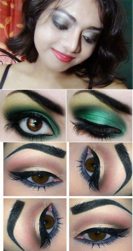 makeup-tutorial-black-and-brown-smokey-eye-with-glitter-49_11 Make-up tutorial Zwart en bruin smokey eye met glitter