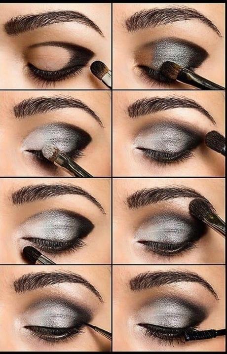 makeup-tutorial-black-and-brown-smokey-eye-with-glitter-49_13 Make-up tutorial Zwart en bruin smokey eye met glitter