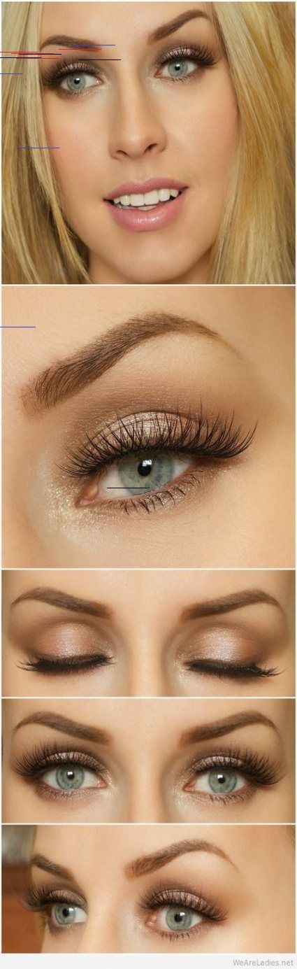 makeup-tutorial-for-blue-eyes-and-blonde-hair-96_11 Make - up tutorial voor blauwe ogen en blond haar