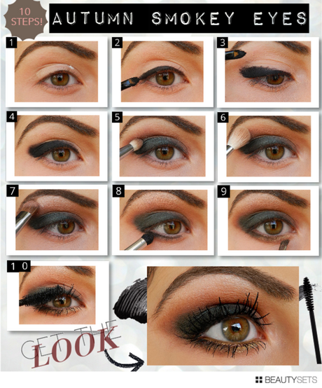 makeup-tutorial-for-brown-eyes-fall-21 Make - up tutorial voor bruine ogen vallen
