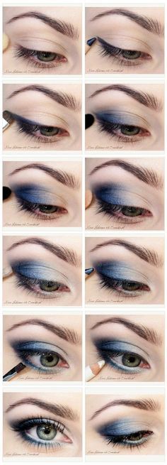 makeup-tutorial-for-light-blue-dress-54_3 Make - up tutorial voor lichtblauwe jurk