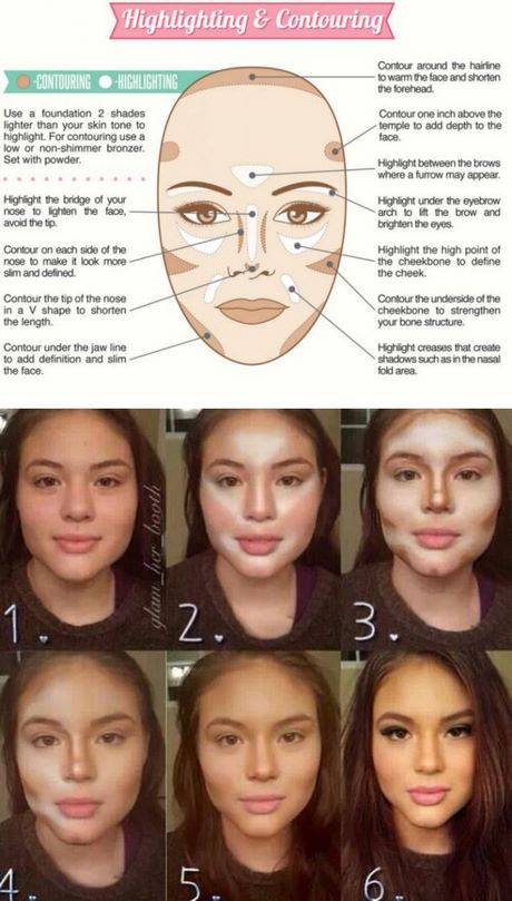 makeup-tutorial-for-long-face-93_6 Make - up tutorial voor lang gezicht