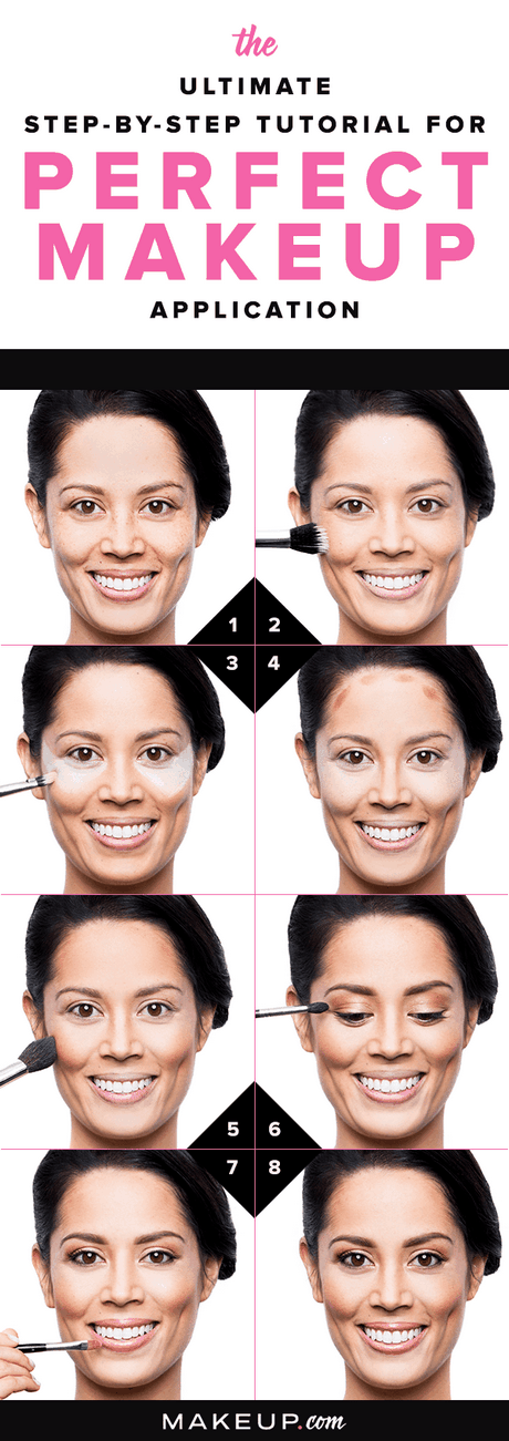 makeup-tutorial-foundation-for-beginners-20 Makeup tutorial basis voor beginners