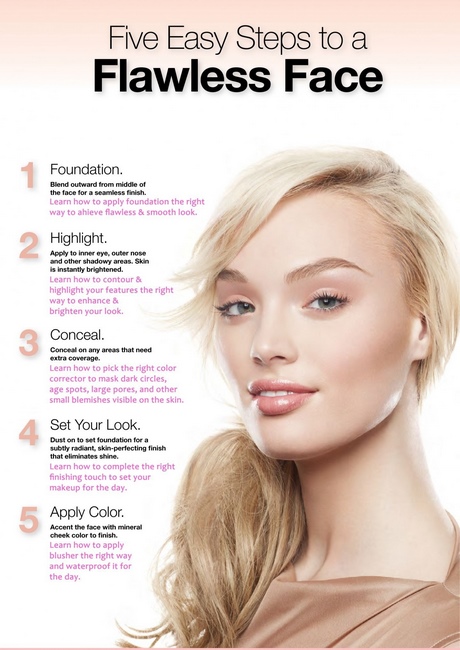 makeup-tutorial-foundation-for-beginners-20_3 Makeup tutorial basis voor beginners