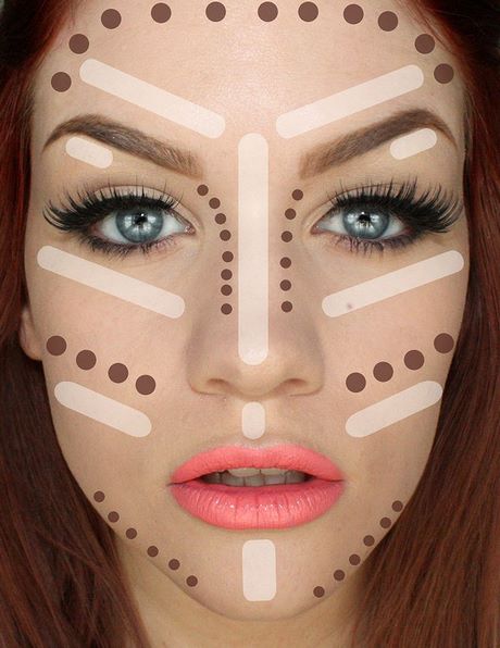 makeup-tutorial-highlighting-and-contouring-12_4 Make-up tutorial markeren en contouren
