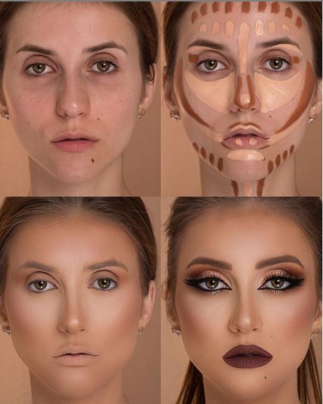 makeup-tutorial-highlighting-and-contouring-12_6 Make-up tutorial markeren en contouren