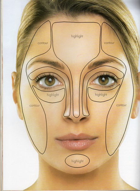 makeup-tutorial-highlighting-and-contouring-12_9 Make-up tutorial markeren en contouren