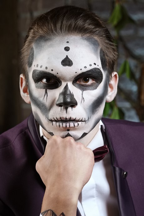 man-sugar-skull-makeup-tutorial-49_11 Man suiker schedel make-up tutorial