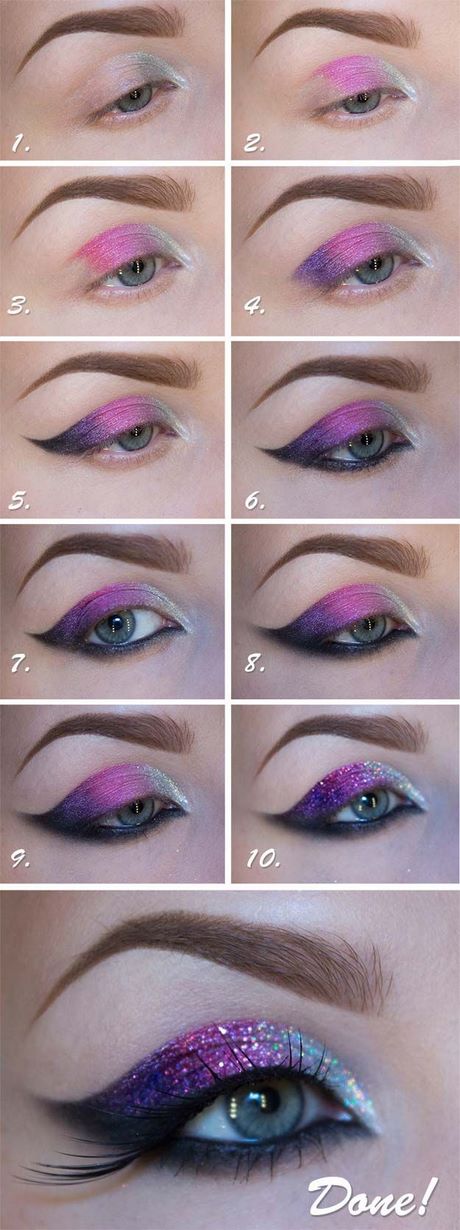 new-years-makeup-tutorial-glitter-10_8 Nieuwe Jaar Make-up tutorial glitter