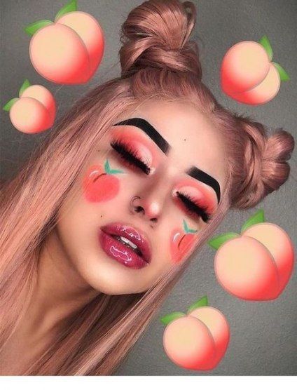 peach-lipstick-makeup-tutorial-14_8 Peach lipstick make-up tutorial