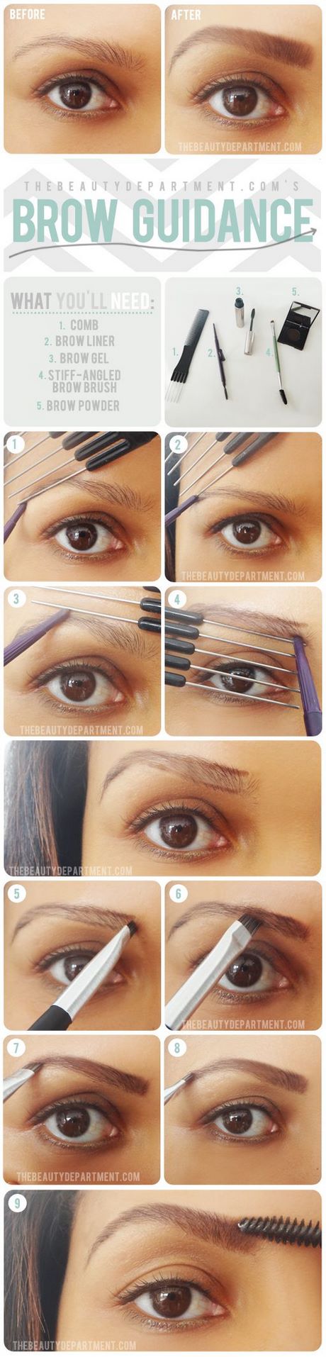 perfect-eyebrow-makeup-tutorial-60_9 Perfecte wenkbrauw make-up tutorial