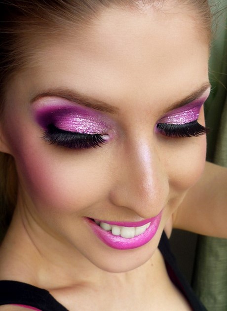 pink-smokey-eye-makeup-tutorial-67_15 Roze smokey oog make-up tutorial