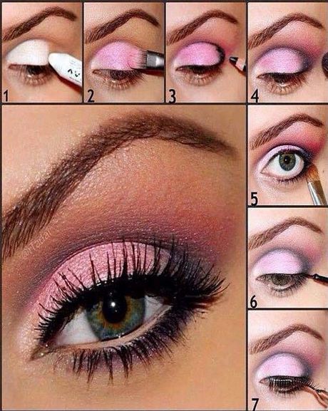 pink-smokey-eye-makeup-tutorial-67_2 Roze smokey oog make-up tutorial