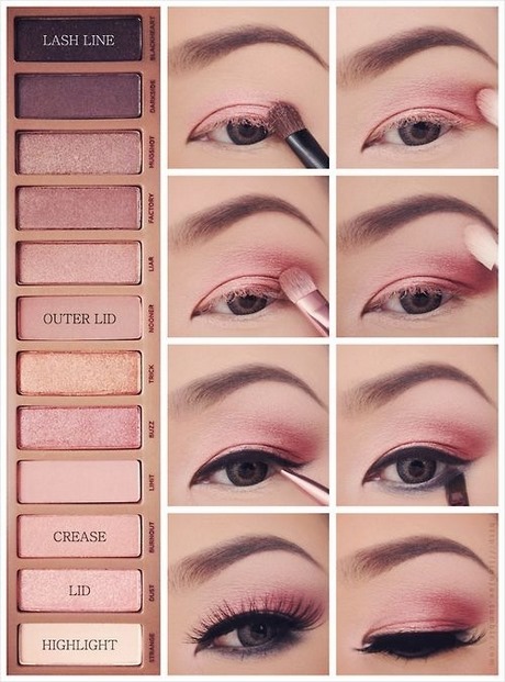 pink-smokey-eye-makeup-tutorial-67_9 Roze smokey oog make-up tutorial