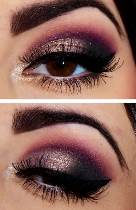 pink-smokey-eyes-makeup-tutorial-22 Roze smokey ogen make-up tutorial