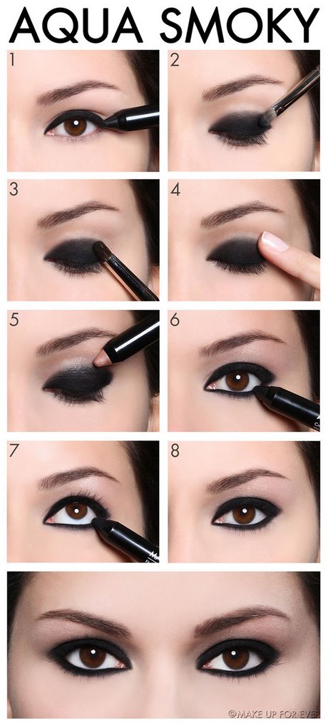 pink-smokey-eyes-makeup-tutorial-22_13 Roze smokey ogen make-up tutorial