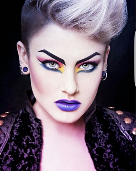 punk-look-makeup-tutorial-68 Punk look make-up tutorial
