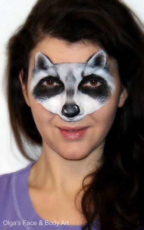 raccoon-makeup-tutorial-06 Wasbeer make-up tutorial