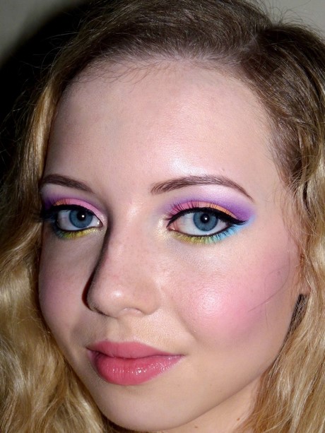rainbow-eye-makeup-tutorial-40_10 Regenboog oog make-up tutorial