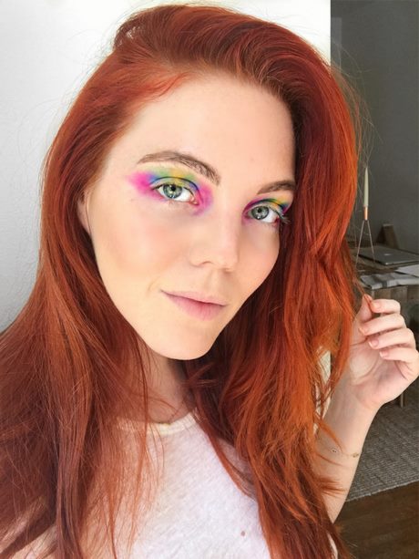rainbow-eye-makeup-tutorial-40_11 Regenboog oog make-up tutorial
