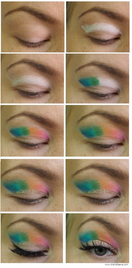 rainbow-eye-makeup-tutorial-40_15 Regenboog oog make-up tutorial
