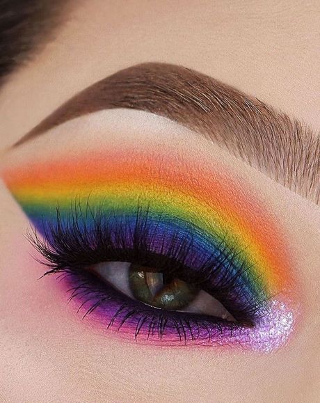 rainbow-eye-makeup-tutorial-40_8 Regenboog oog make-up tutorial