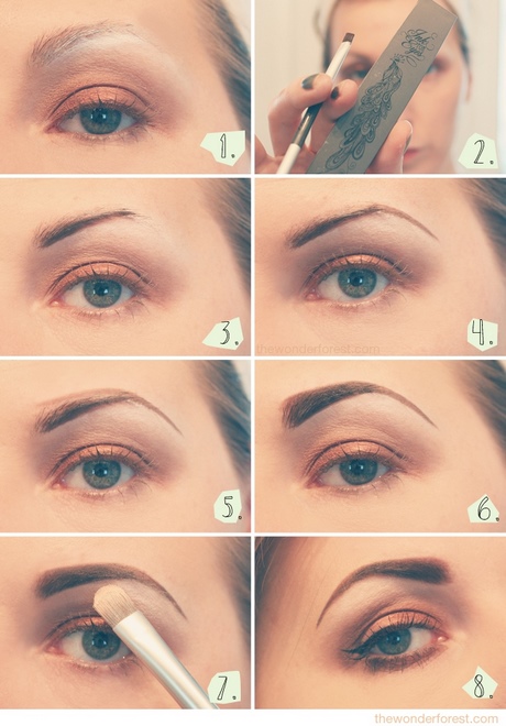 simple-eyebrow-makeup-tutorial-74_2 Eenvoudige wenkbrauw make-up tutorial