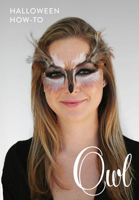 simple-owl-makeup-tutorial-98_18 Eenvoudige uil make-up tutorial