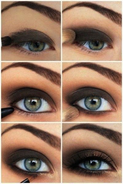 smokey-eye-makeup-tutorial-for-brown-eyes-21_10 Smokey eye make - up tutorial voor bruine ogen