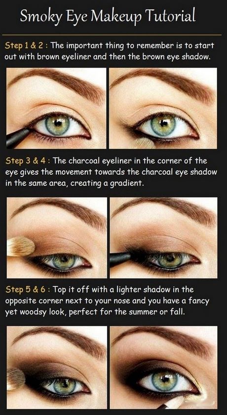 smokey-eye-makeup-tutorial-for-brown-eyes-21_17 Smokey eye make - up tutorial voor bruine ogen