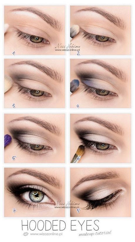 smokey-eye-makeup-tutorial-for-hooded-eyes-33_9 Smokey eye make - up tutorial voor capuchon ogen