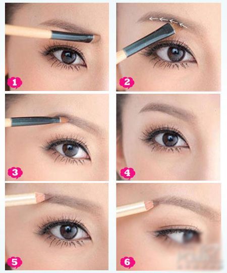 tutorial-eyebrow-makeup-99_13 Zelfstudie wenkbrauw make-up