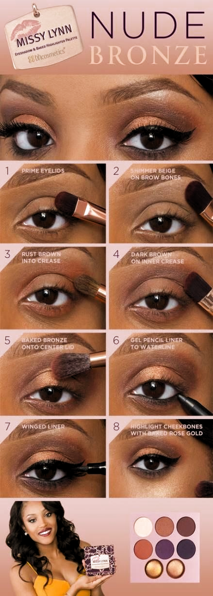 tutorial-makeup-for-black-women-50 Tutorial make-up voor zwarte vrouwen