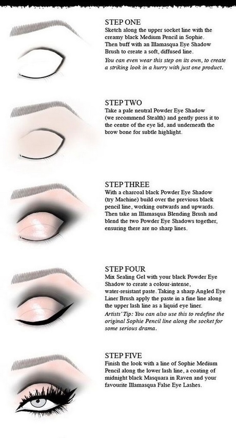 tutorial-makeup-mata-smokey-eyes-85 Zelfstudie make-up mata smokey eyes