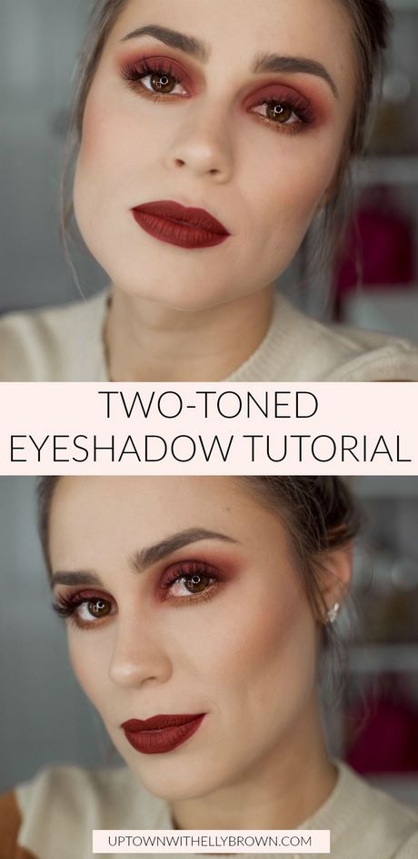 two-toned-eyeshadow-makeup-tutorial-28_6 Twee toned oogschaduw make-up tutorial