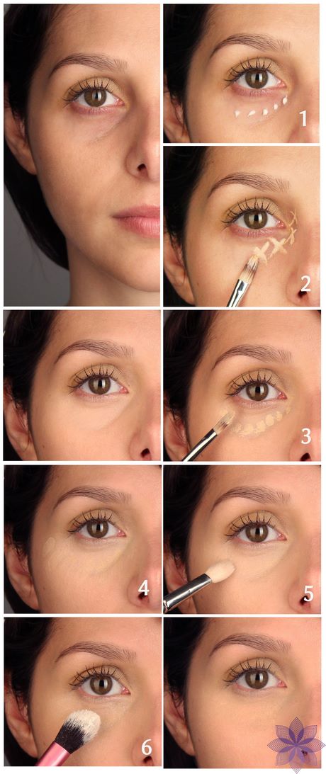Onder oog make-up tutorial