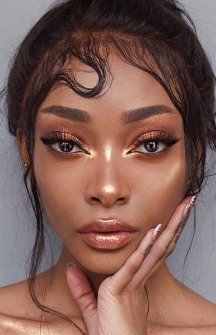 brown-eye-makeup-tutorial-for-black-women-90_7 Bruin oog make - up tutorial voor zwarte vrouwen