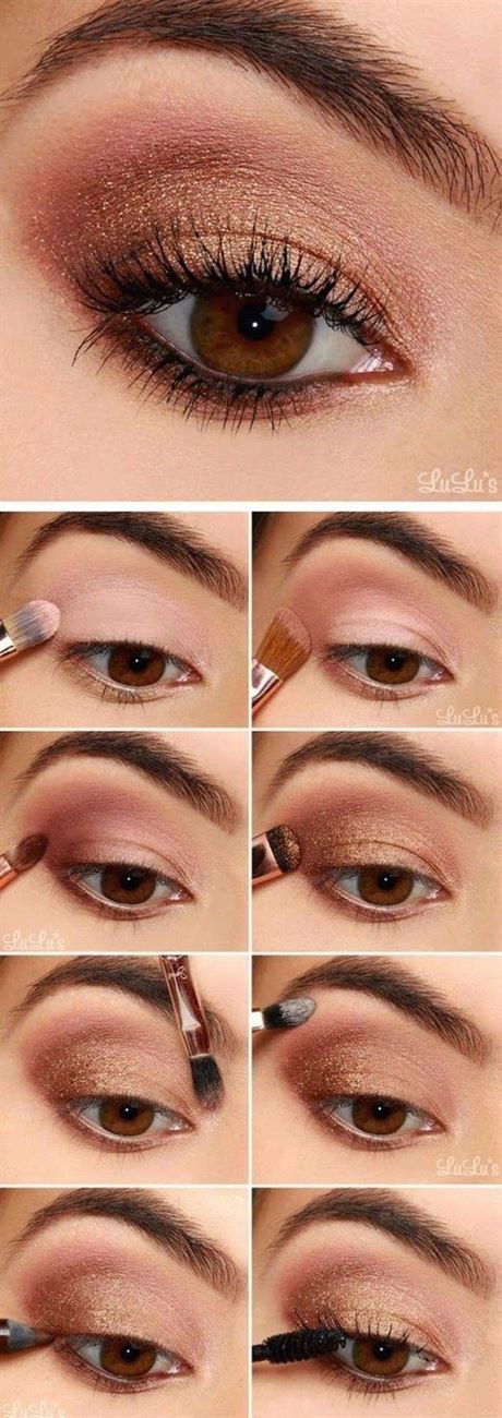brown-hair-brown-eyes-makeup-tutorial-40_11 Bruin haar bruine ogen make-up tutorial