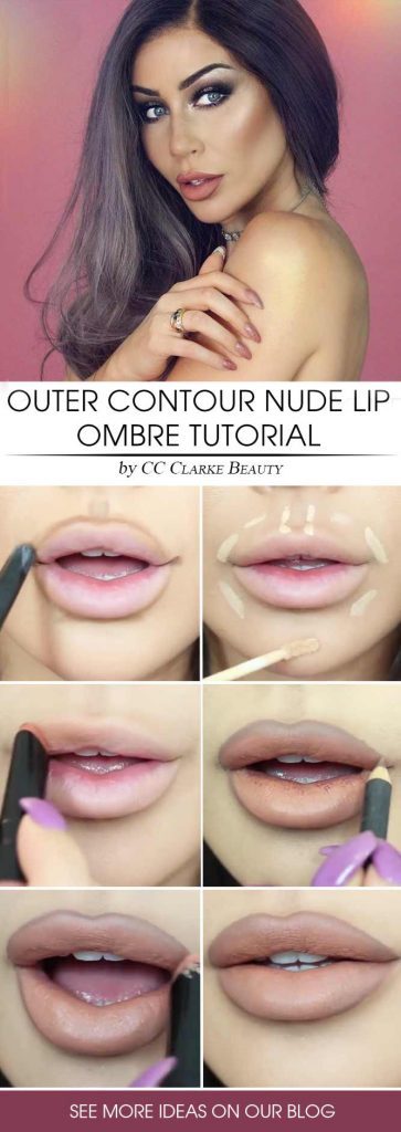 brown-lipstick-makeup-tutorial-91_6 Bruine lippenstift make-up tutorial